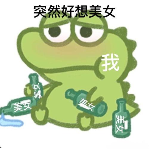 吃瓜鳄鱼表情包,趣味横生的网络文化现象